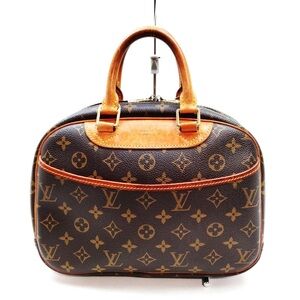 Louis Vuitton LV Hand Bag Trouville Brown Monogram